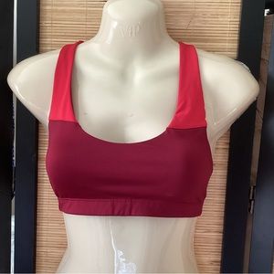 VS Victoria’s Secret Sport bra scoop neck athletic cross back NWOT